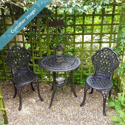 IVY Bistro Set (Tisch mit 2 Stühlen)
