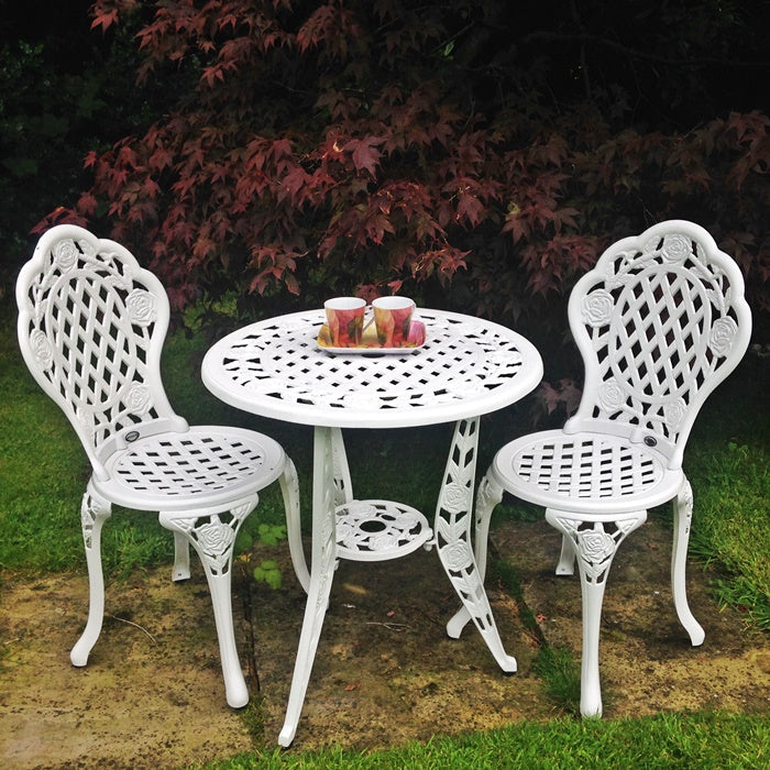 ROSE Bistro Set (Tisch mit 2 Stühlen) 