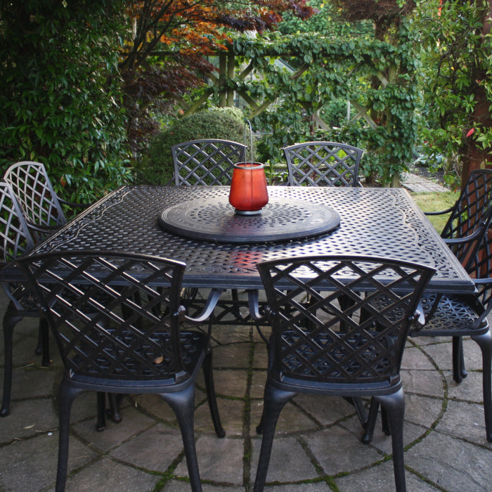 campingtisch für 8 personen Der große Gartentisch "Tanya" - 8 Sitzer in Bronze