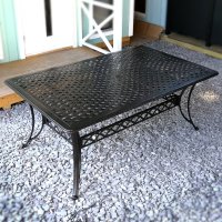 Vorschau: Jennifer extension metal garden table 6